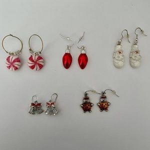 Assorted Holiday Earrings